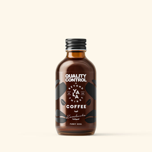 QC x YALA Coffee Bottled Kombucha