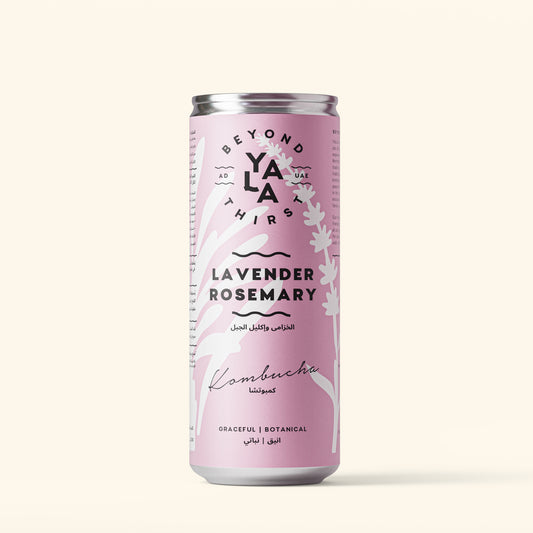 Lavender & Rosemary Canned Kombucha