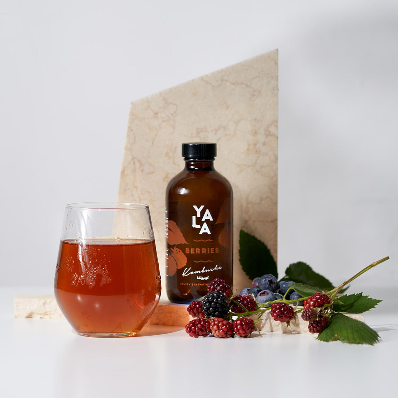 Berries Bottled Kombucha