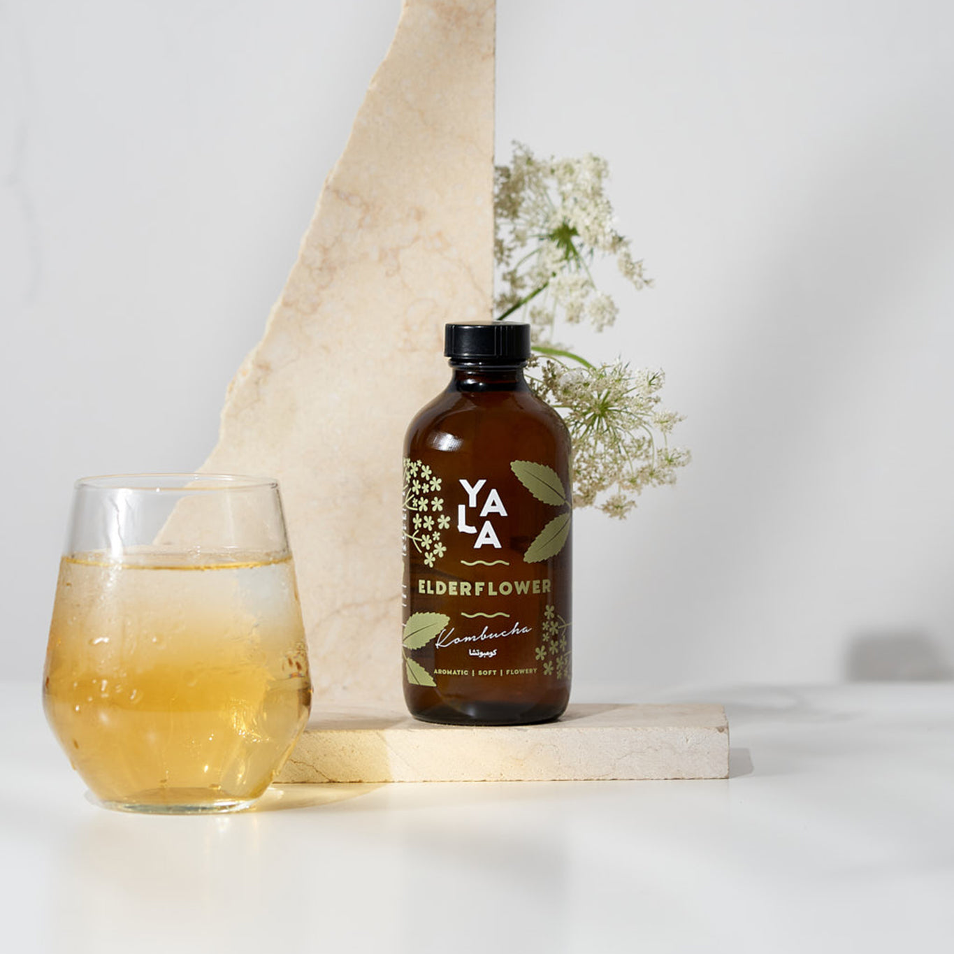 Elderflower Bottled Kombucha