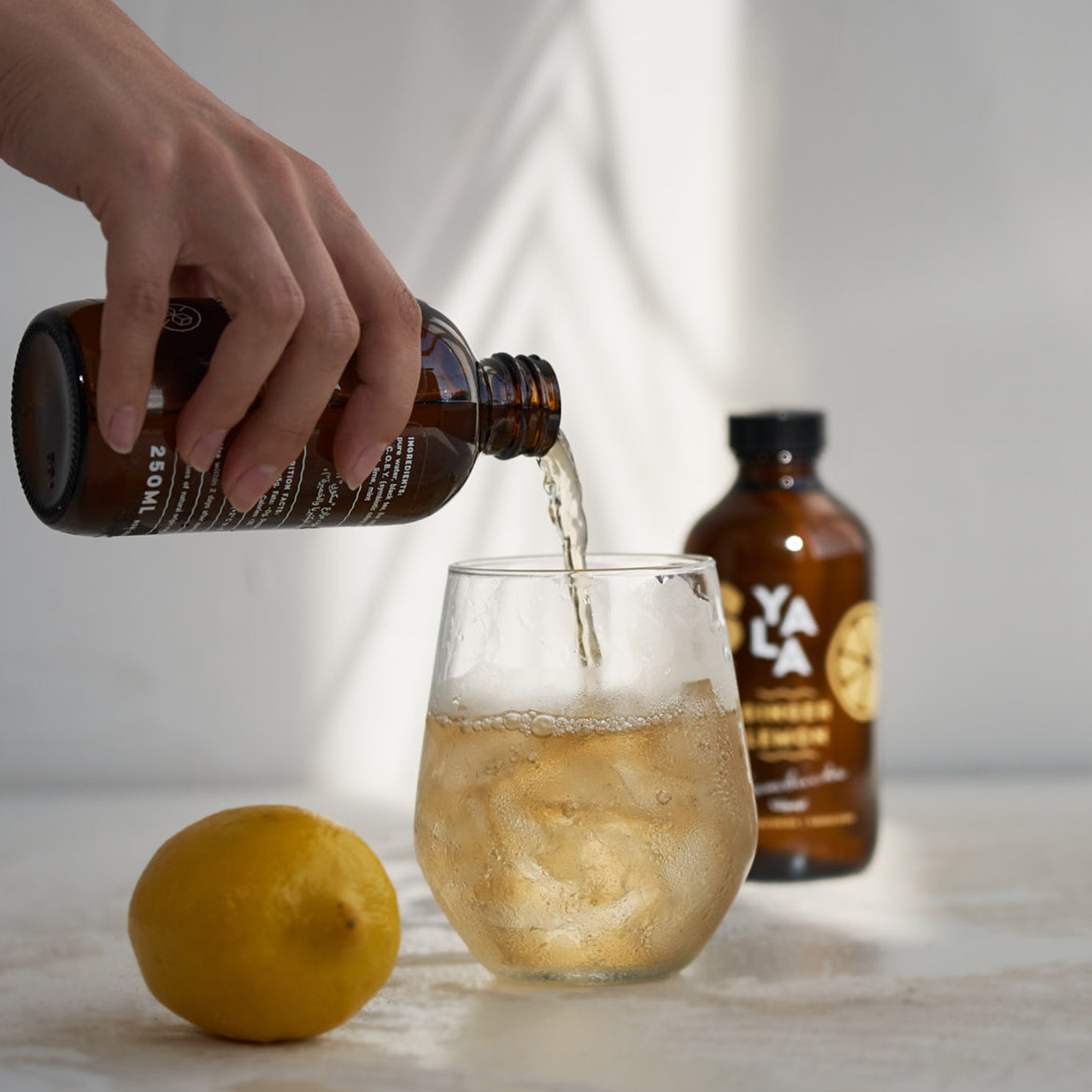 Ginger & Lemon Bottled Kombucha