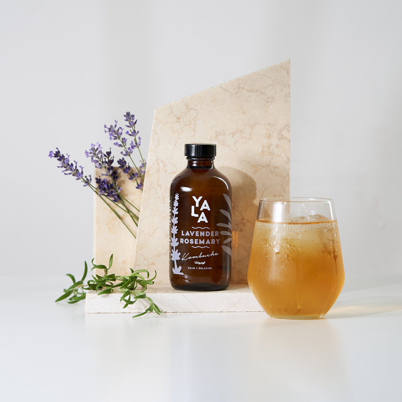 Lavender & Rosemary Bottled Kombucha