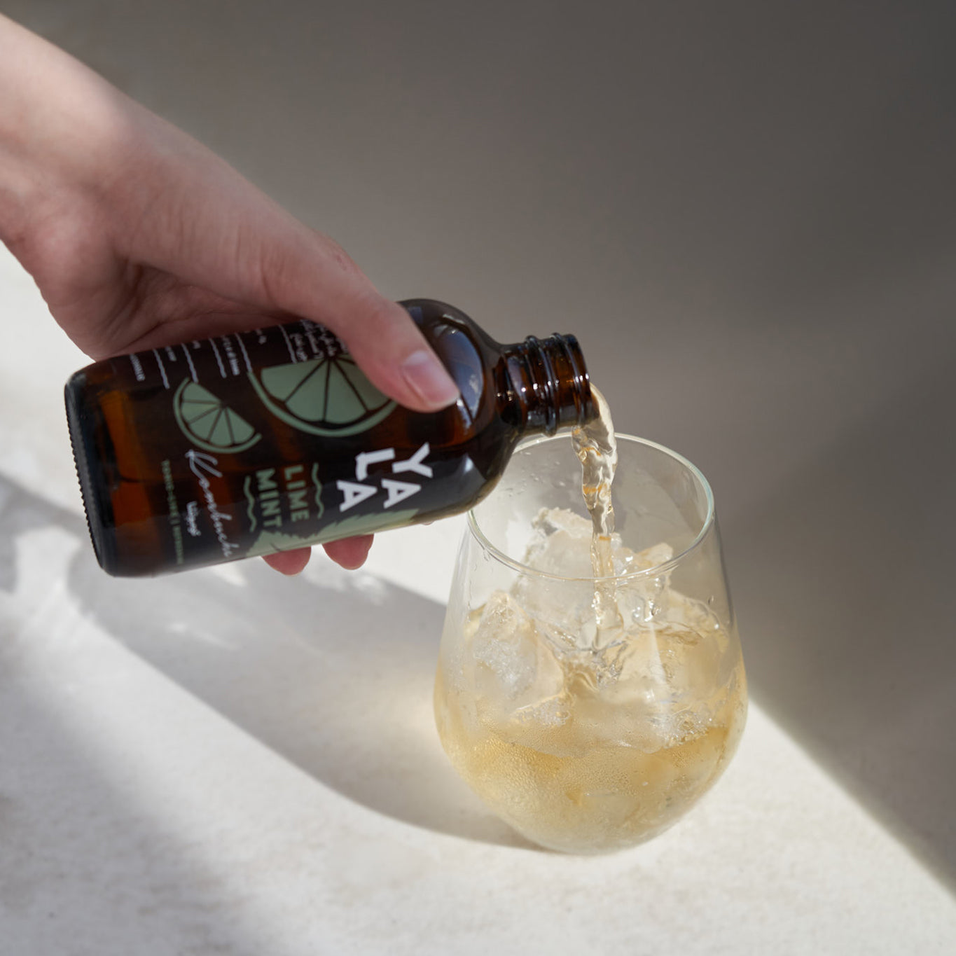 Lime & Mint Bottled Kombucha