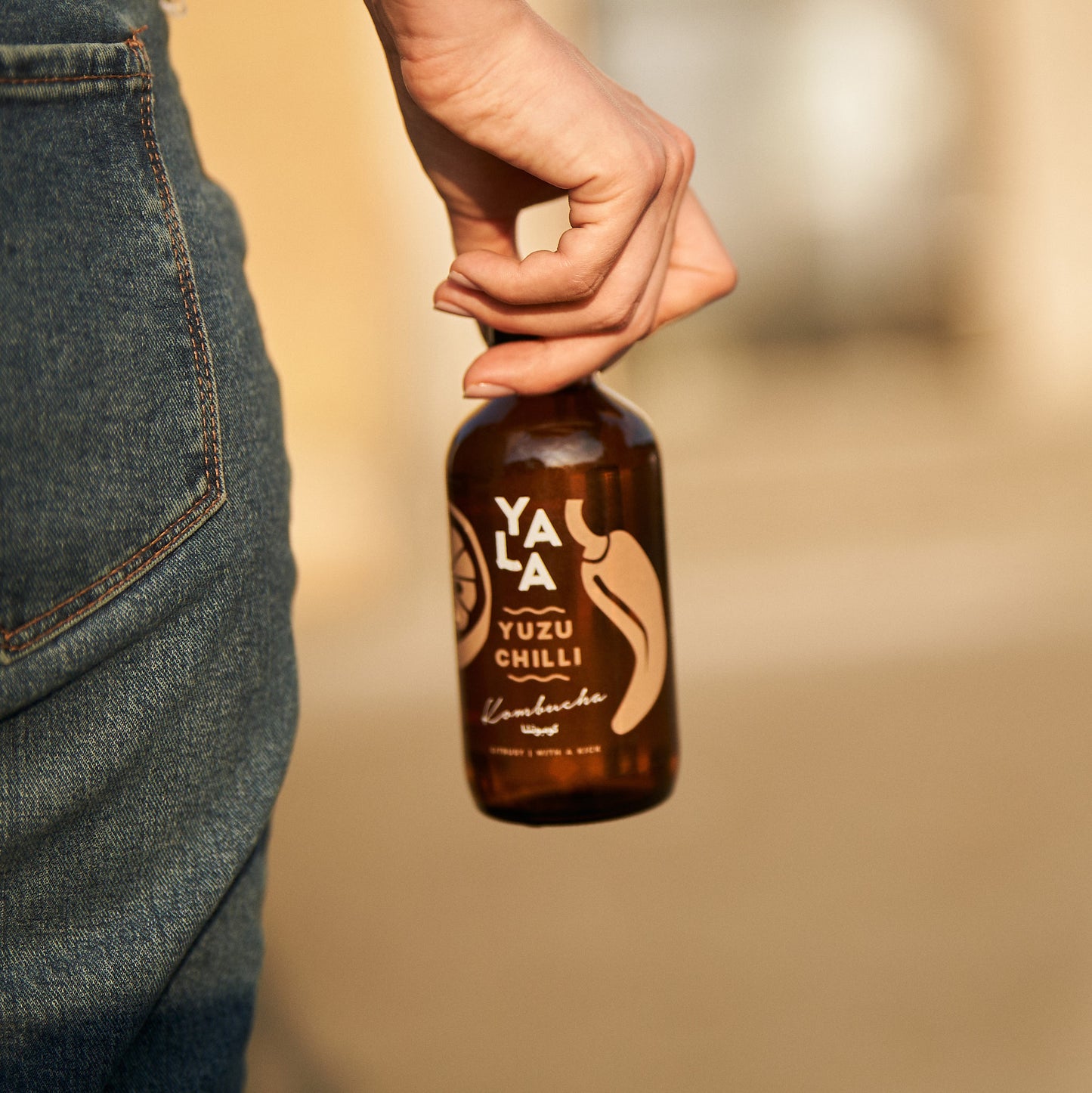 Yuzu & Chilli Bottled Kombucha