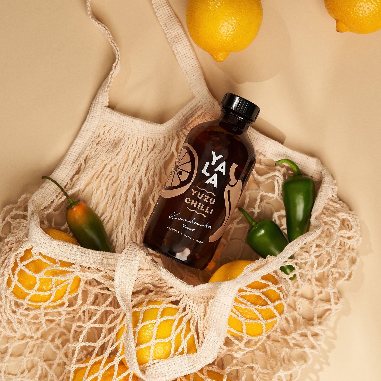 Yuzu & Chilli Bottled Kombucha