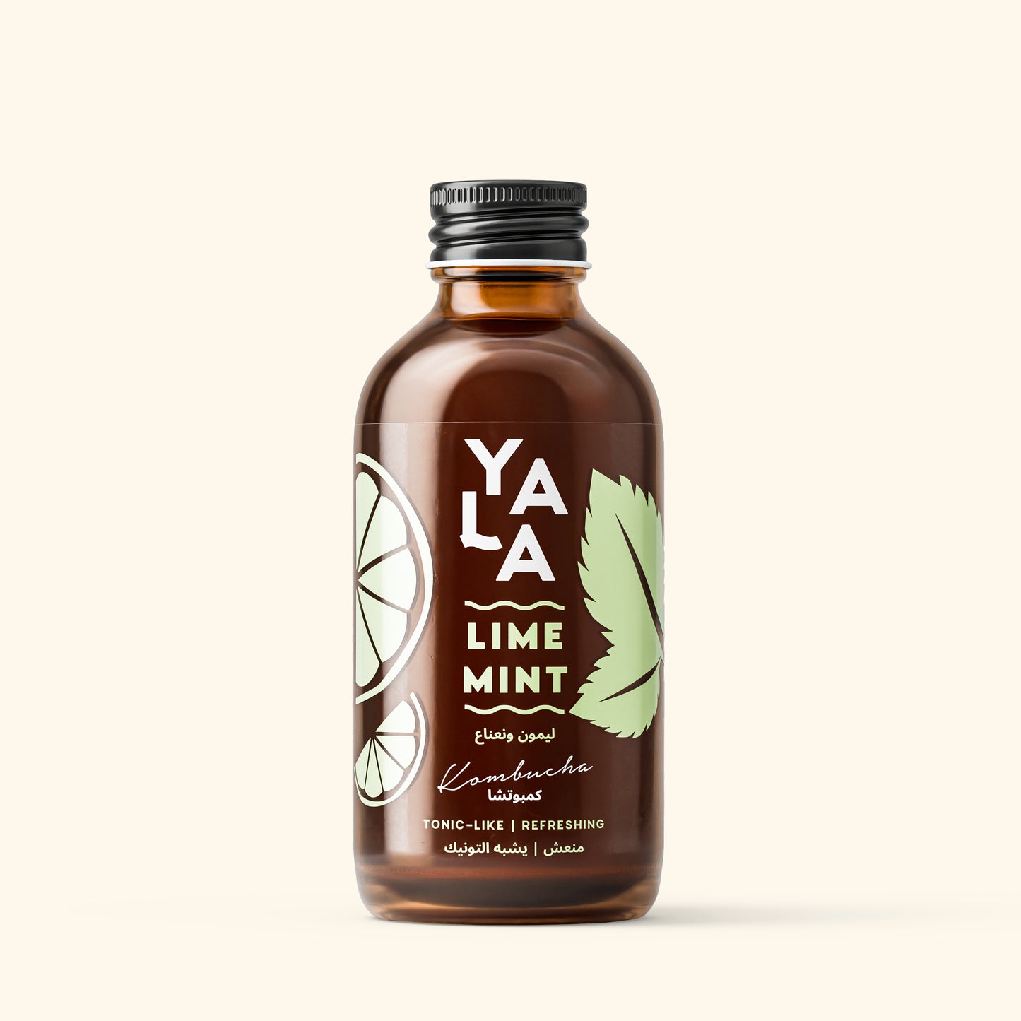 Lime & Mint Bottled Kombucha