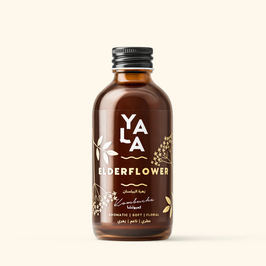 Elderflower Bottled Kombucha