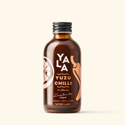 Yuzu & Chilli Bottled Kombucha