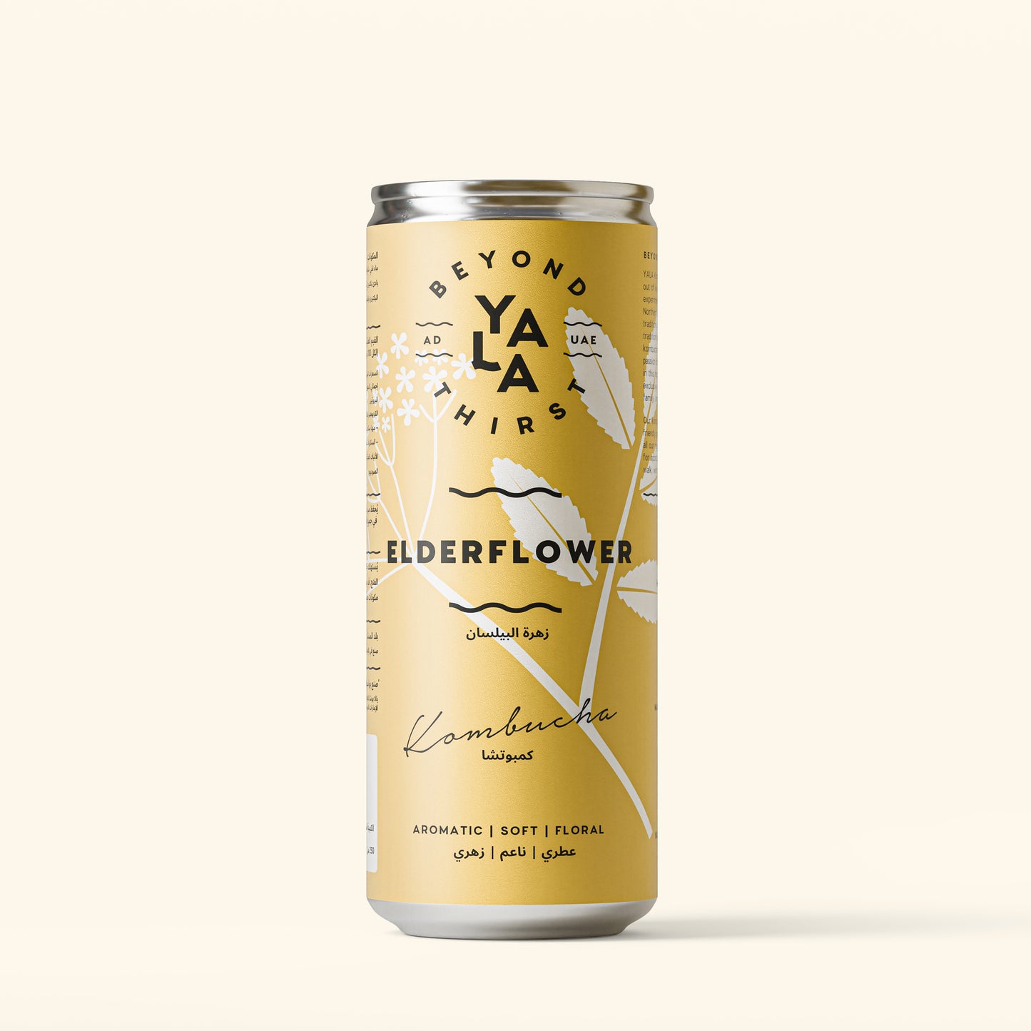 Elderflower Canned Kombucha