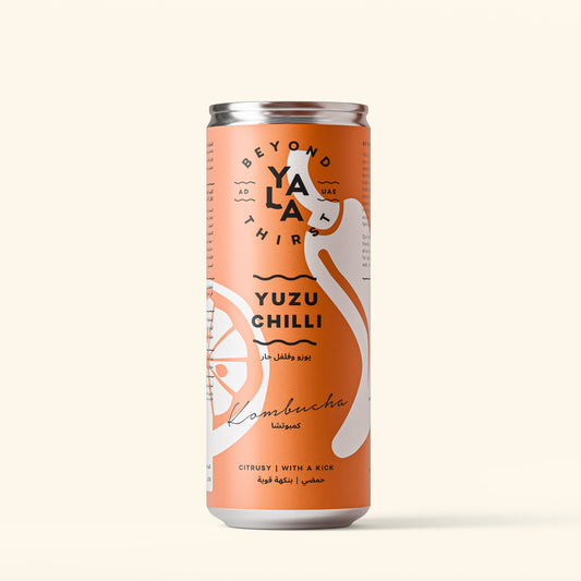 Yuzu & Chilli Canned Kombucha