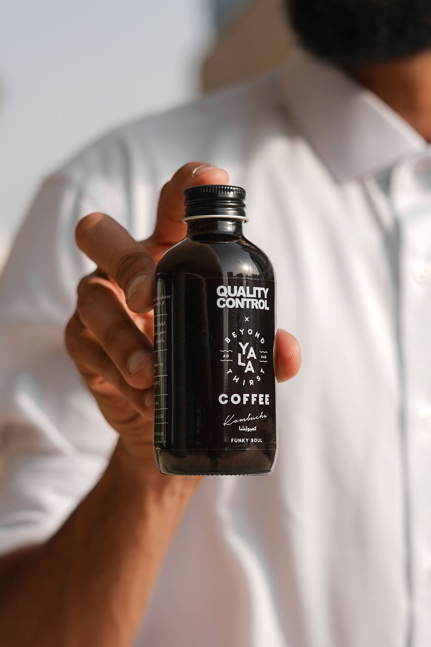 QC x YALA Coffee Bottled Kombucha