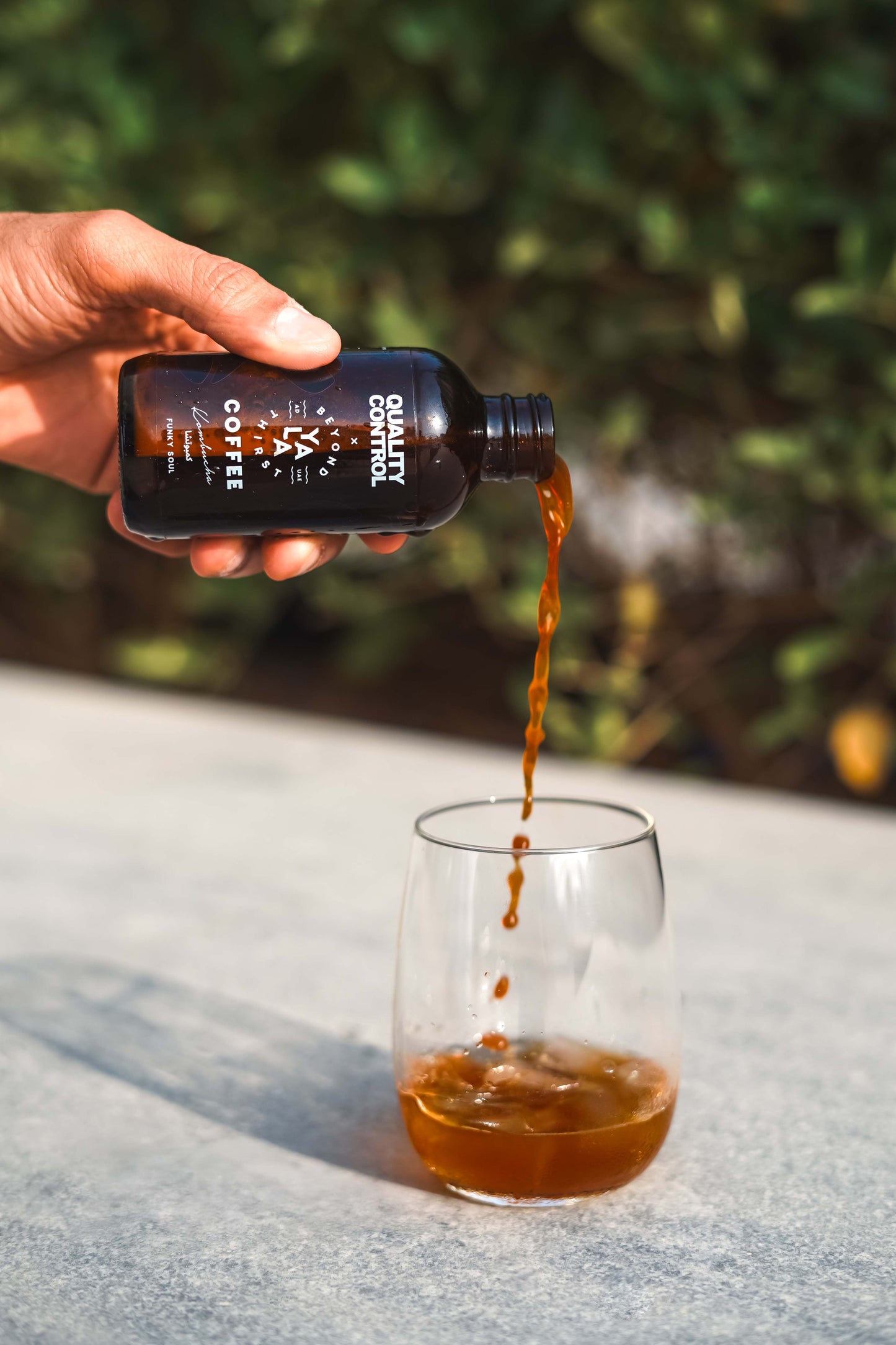 QC x YALA Coffee Bottled Kombucha
