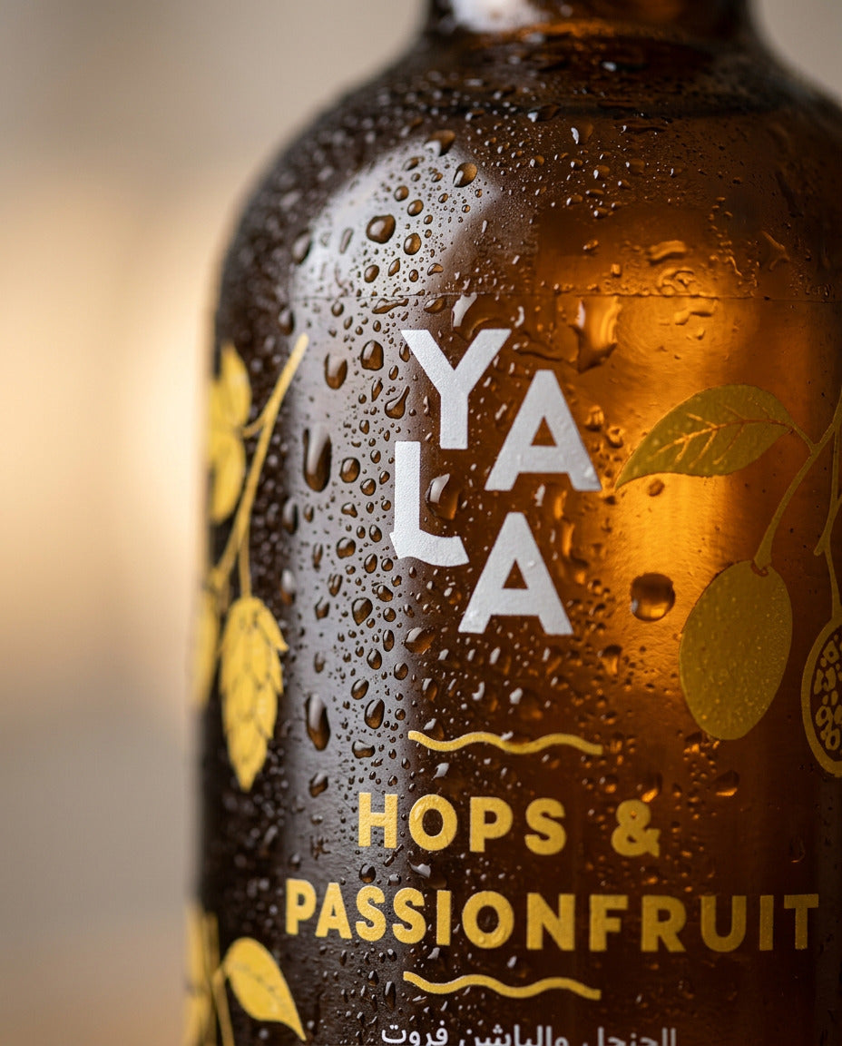 Hops & Passionfruit Bottled Kombucha