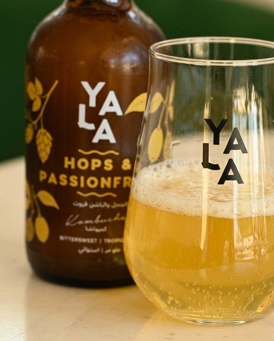 Hops & Passionfruit Bottled Kombucha